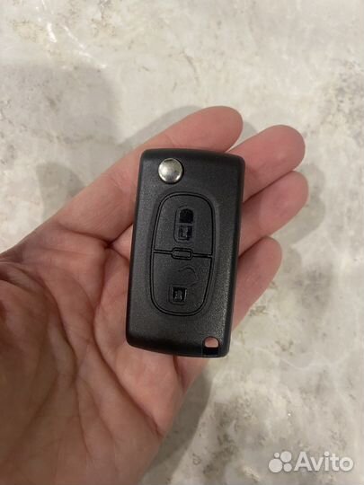 Корпус ключа зажигания peugeot