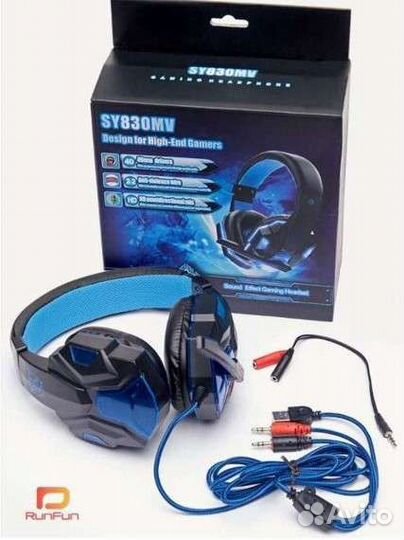 Игровые наушники с микрофоном