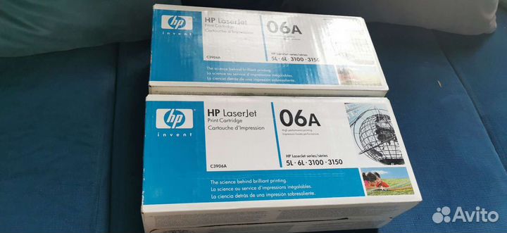 Катриджи HP 06 A