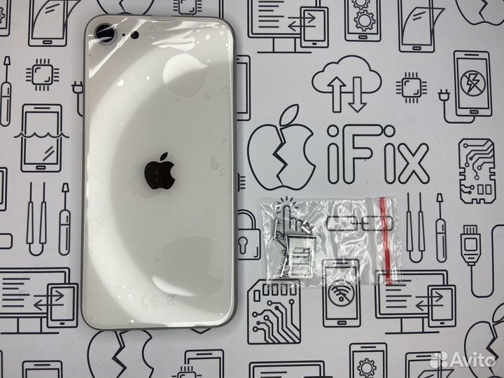 Корпус для iPhone SE 2020 (белый) orig Завод