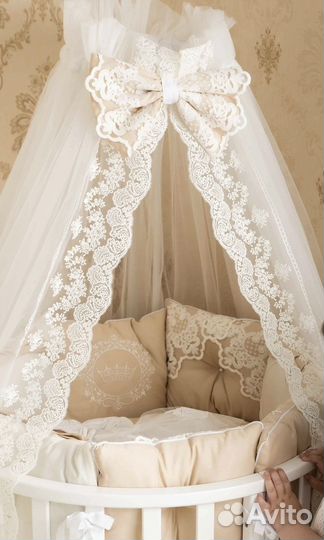 Бортики и балдахин