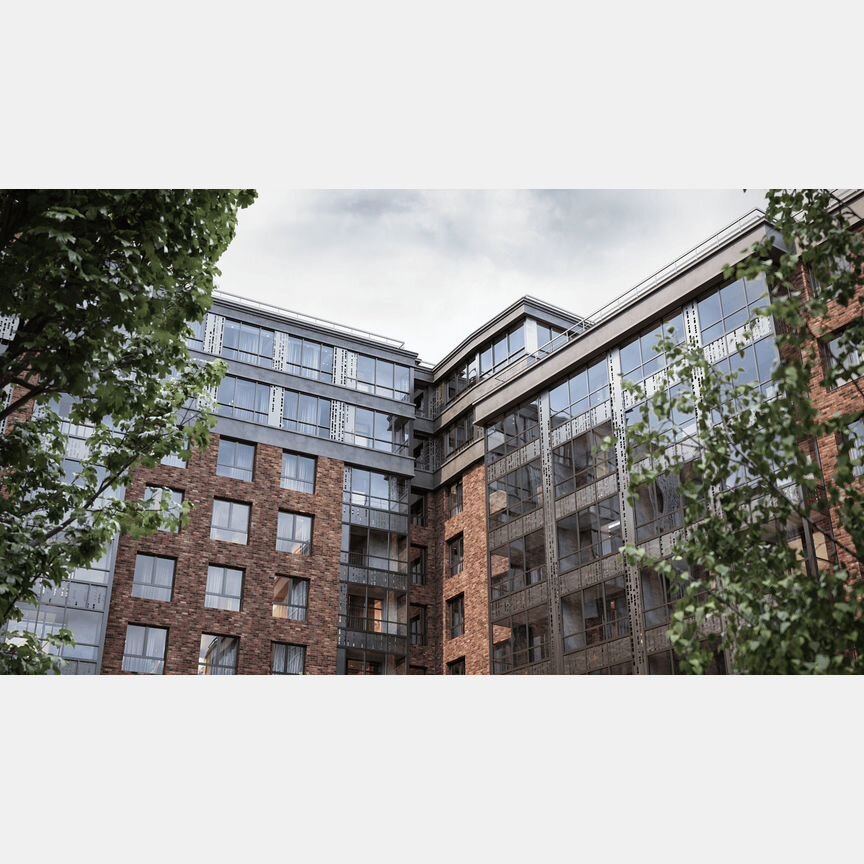 2-к. квартира, 64,1 м², 5/9 эт.