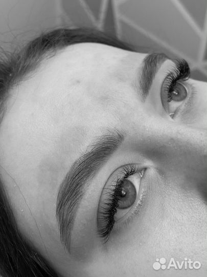 Оформление бровей