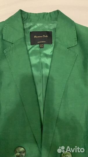 Пиджак твидовый massimo dutti