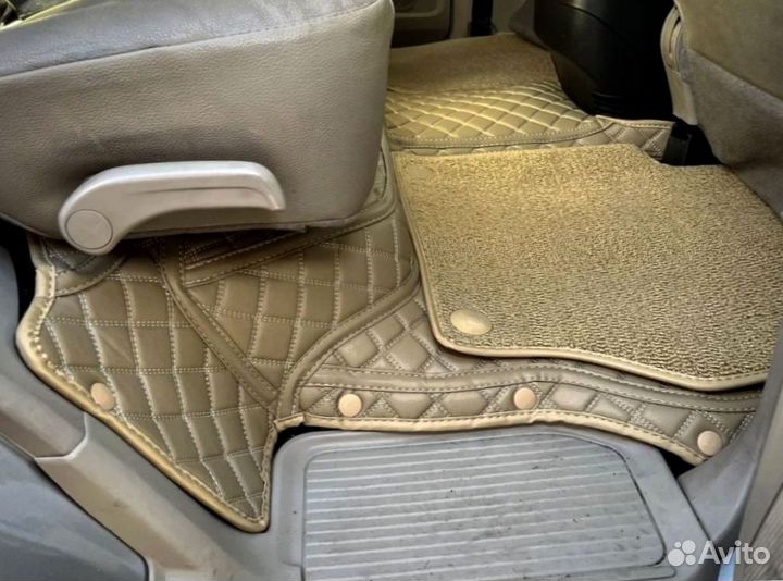 3D коврики на Mitsubishi Pajero 2021