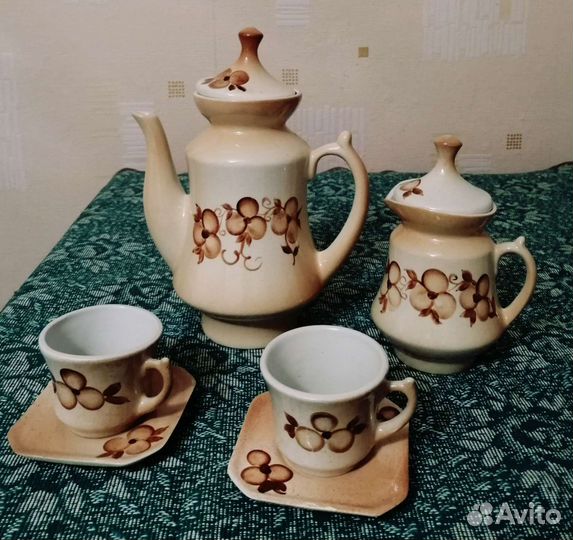 Кофейный сервиз керамика СССР