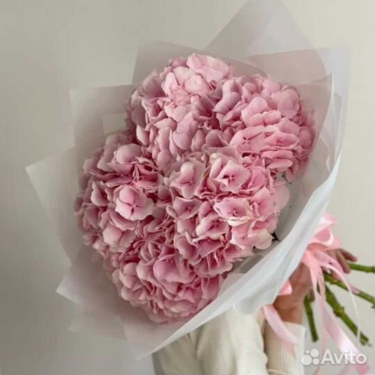 Букет цветов Гортензия