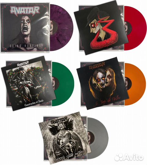 Avatar – Going Hunting bundle (2024, 5 LP)