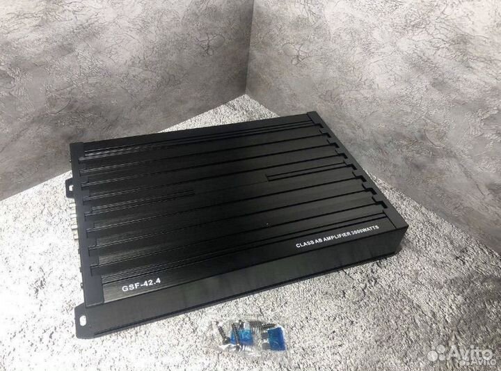 Усилитель для сабвуфера 3000 w 4 ех канальный