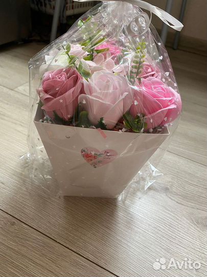 Мыльные розы,подарок на праздник