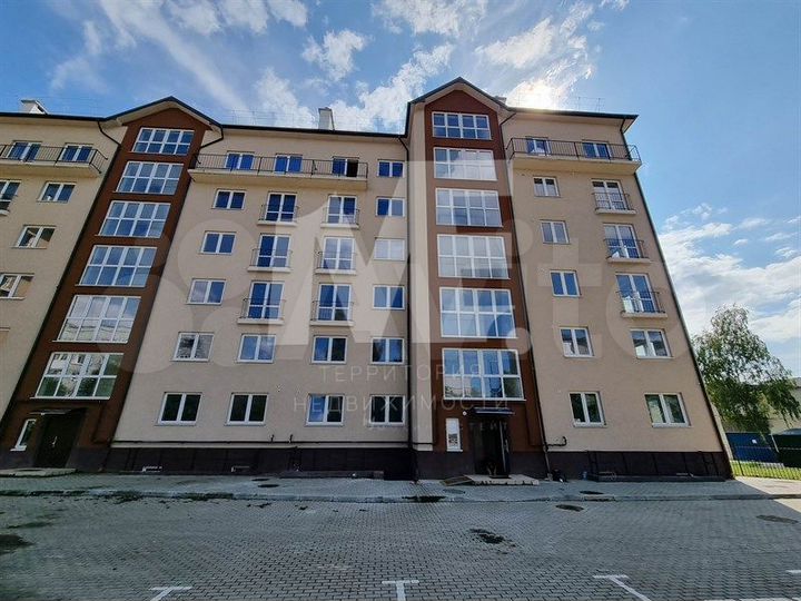 2-к. квартира, 52,3 м², 5/6 эт.