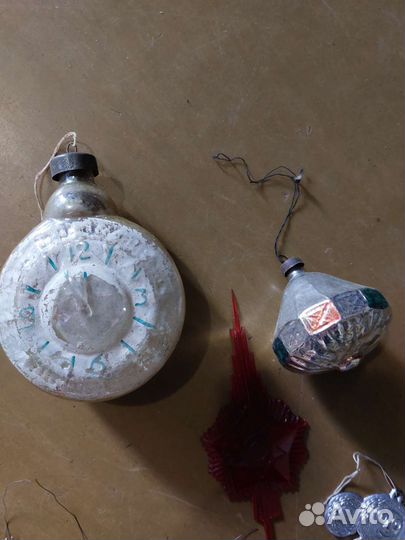 Елочные игрушки СССР