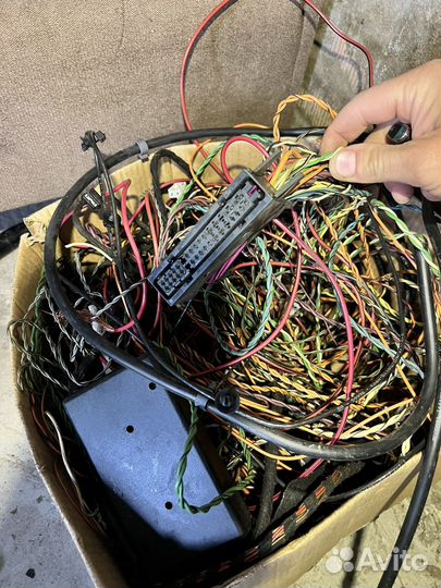 Проводка разьемы мерседес w164