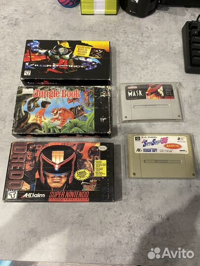 Катриджи Super Nintendo