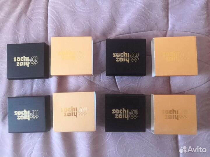 Деревянные боксы для золотых монет сочи-2014