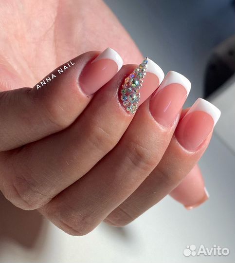 Наращивание ногтей, шеллак