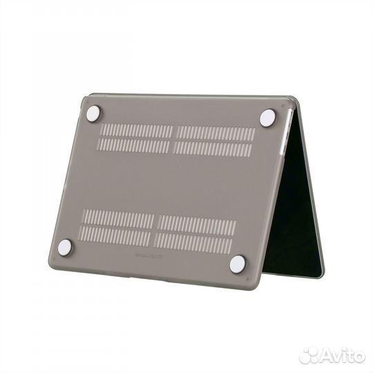 Чехол для MacBook Pro 13 2012-2015 матовый серый