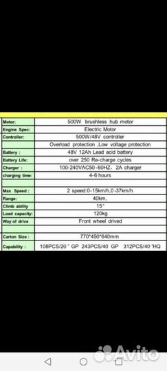 Эл. самокат 3х колесный Zappy