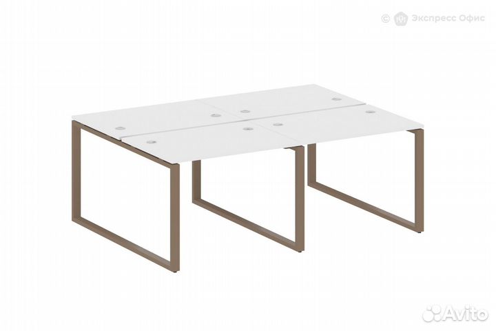 Стол-бенч двойной Metal system style бо.см-4.1