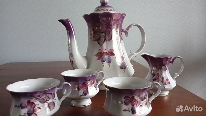 Чайно кофейный сервиз СССР