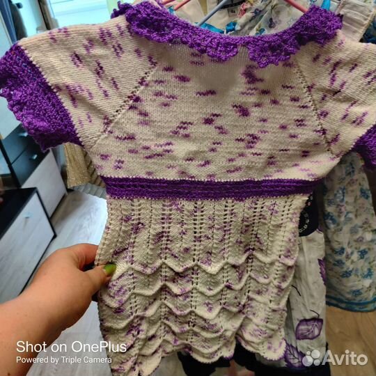 Одежда для девочки пакетом 110-116