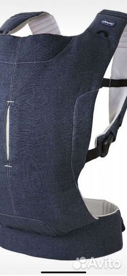 Переноска-кенгуру Chicco Myamaki Complete Denim