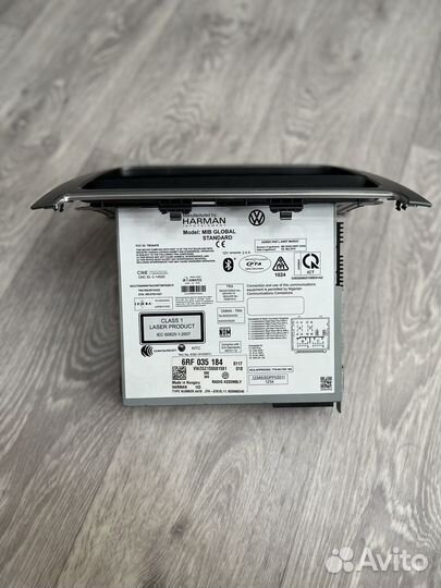 Штатная магнитола volkswagen polo 2016