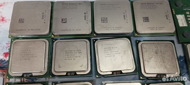 Процессоры Intel и AMD