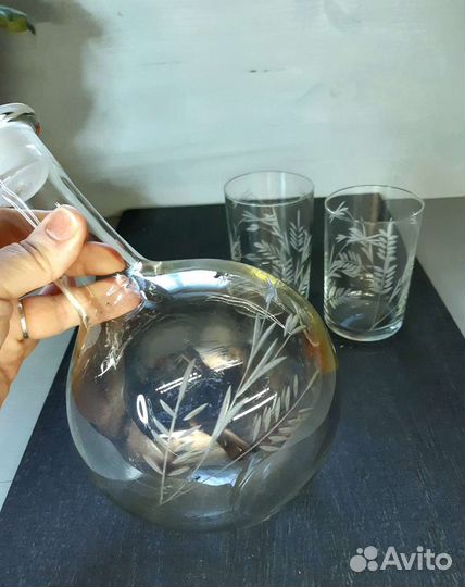 Графин со стаканами СССР