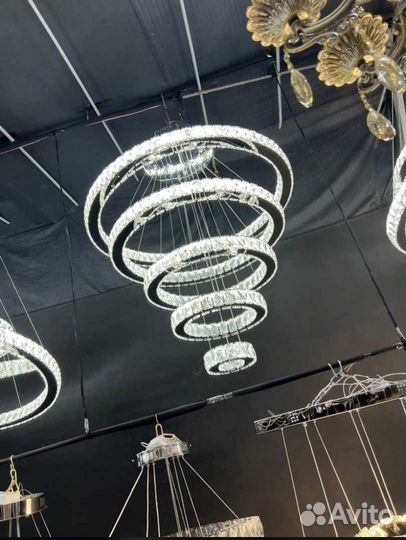 Люстра светодиодная с пультом