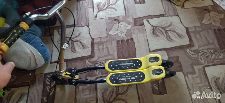 Инерционный самокат