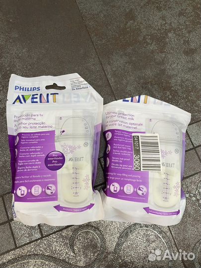 Молокоотсос avent электрический