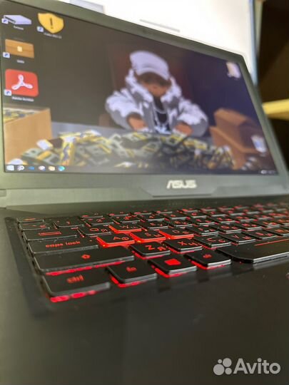 Игровой ноутбук Asus FX 503 VD, SSD,16гб озу