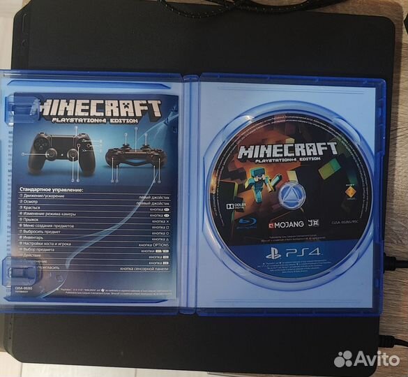 Minecraft ps4 диск