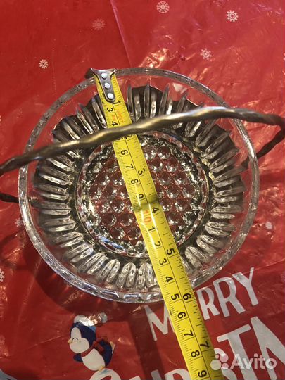 Конфетница мельхиор СССР