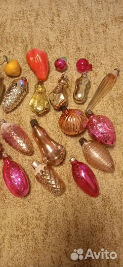 Ёлочные игрушки СССР