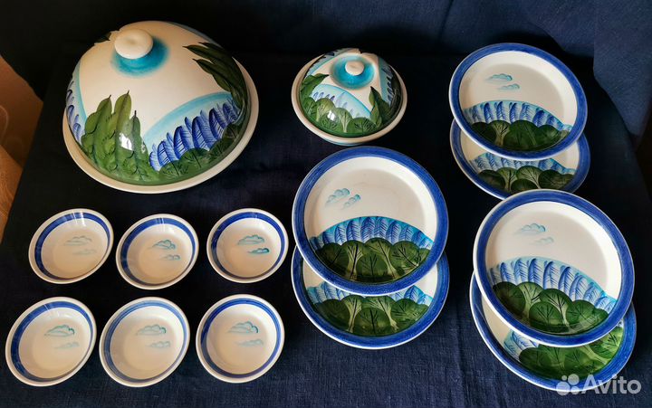 Набор для блинов. Роспись 