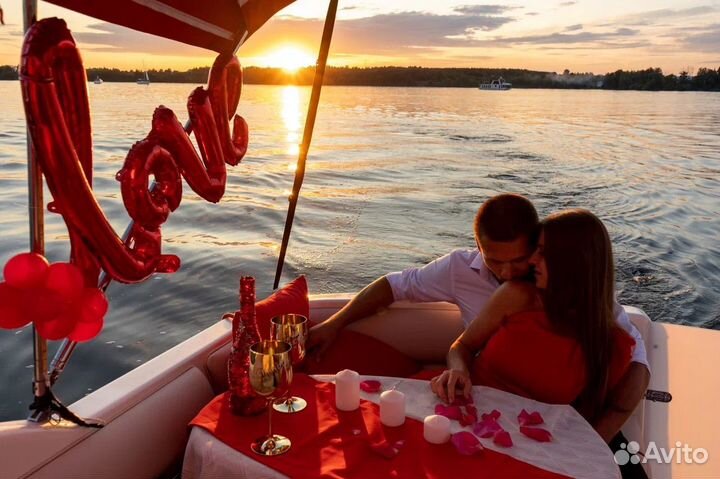 Свидание на яхте на закат