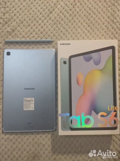 Планшет Samsung Galaxy Tab S6 Lite Wi-Fi + cтилус