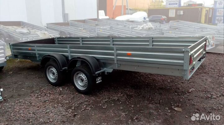 А Легковой прицеп мзса для 6 метровых досок