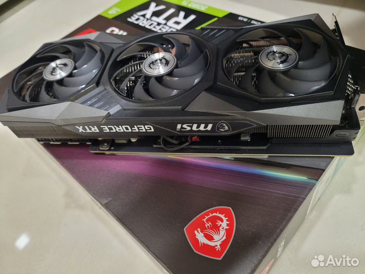 Видеокарта MSI 3080ti Gaming X Trio 12G