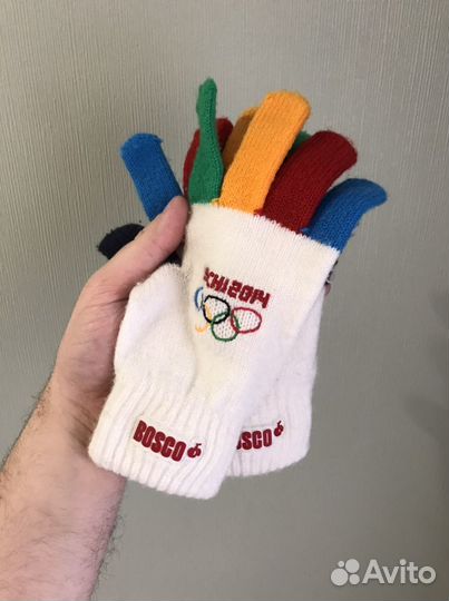 Шапка и перчатки Sochi 2014