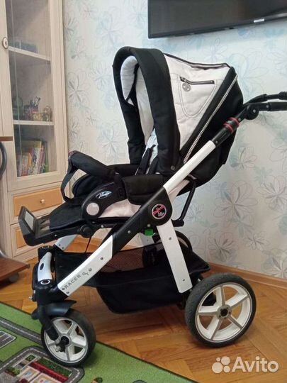 Коляска Hartan racer gt, автокресло Maxi cosi