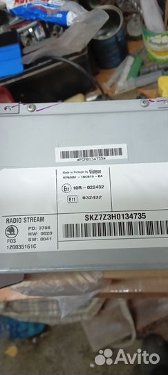 Магнитола octavia a5