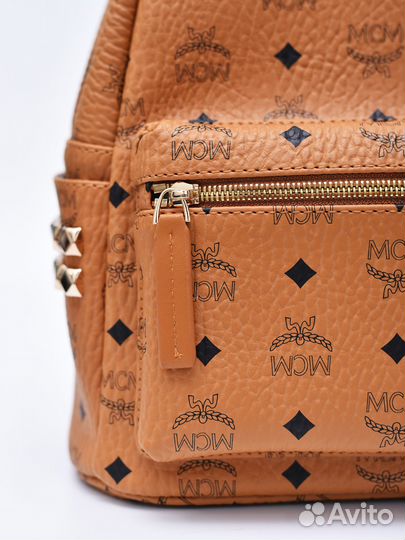 Рюкзак кожаный новый MCM