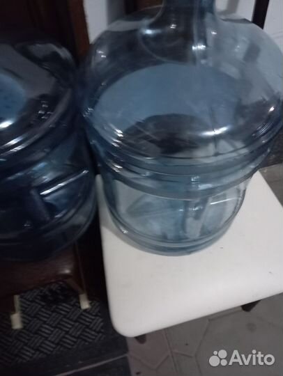 Бутыль 19 литров с ручкой новая