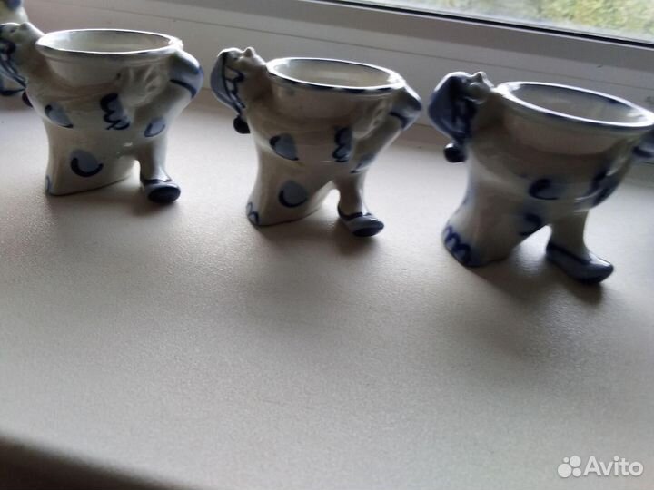 Икорница-соус-ца 1985 год. Цена за 3штуки.Новые