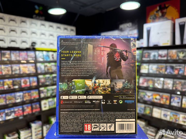 Игры для PS5: Cyberpunk 2077 Ultimate Edition (Рус