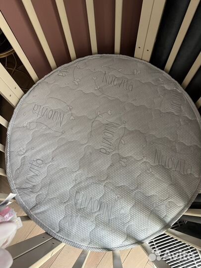 Матрас детский круглый 75*75