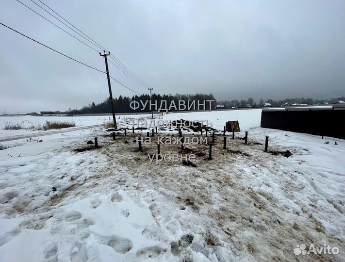 Сваи винтовые для фундамента